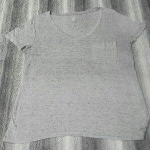 Wesc Gray Speckled Tee